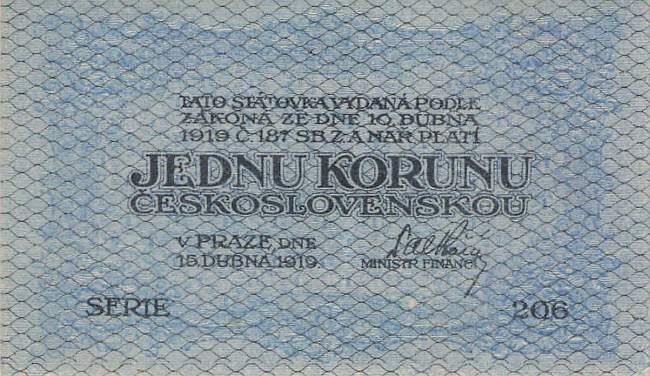 1 Krone 1919
